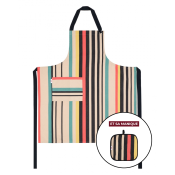 Conjunto de Delantal y Manopla a Juego
