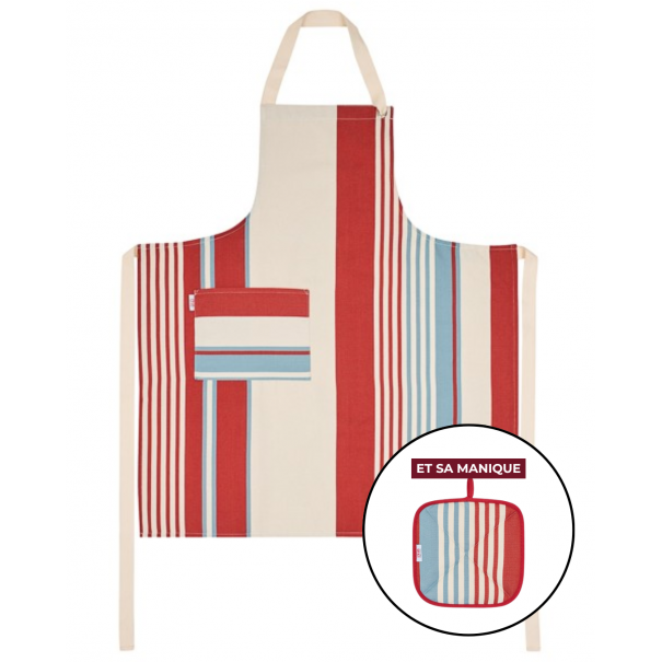 Conjunto de Delantal y Manopla a Juego