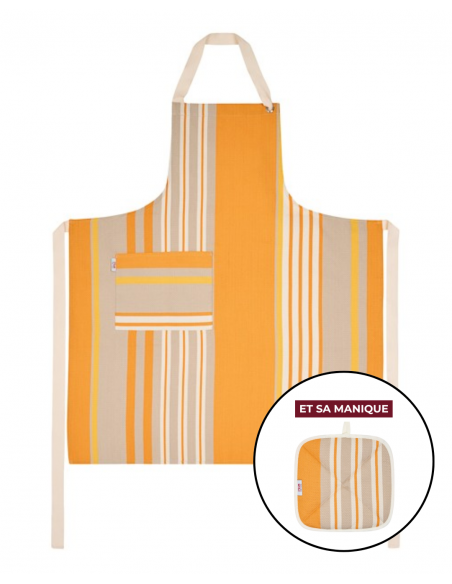 Conjunto de Delantal y Manopla a Juego