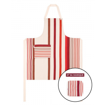 Conjunto de Delantal y Manopla a Juego