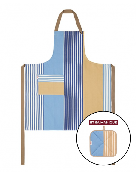 Conjunto de Delantal y Manopla a Juego
