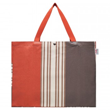 Sac de plage enduit Eneko Etain