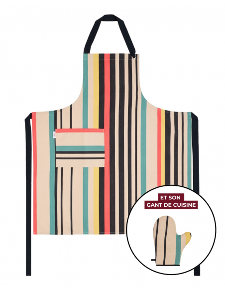 Tablier & gant de cuisine