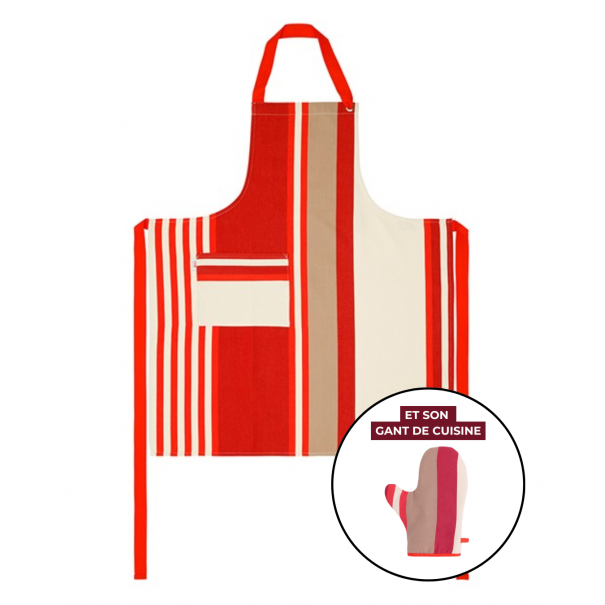 Tablier & gant de cuisine