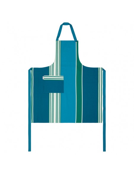 Delantal y manopla de cocina