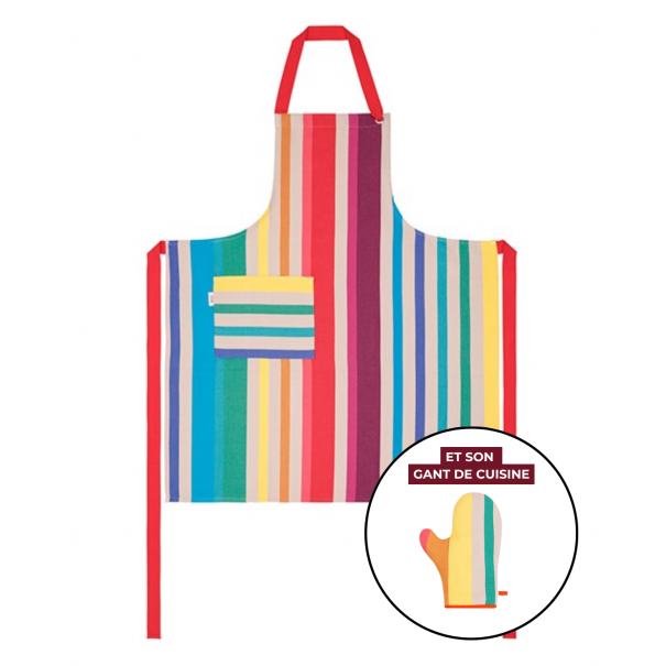 Tablier & gant de cuisine