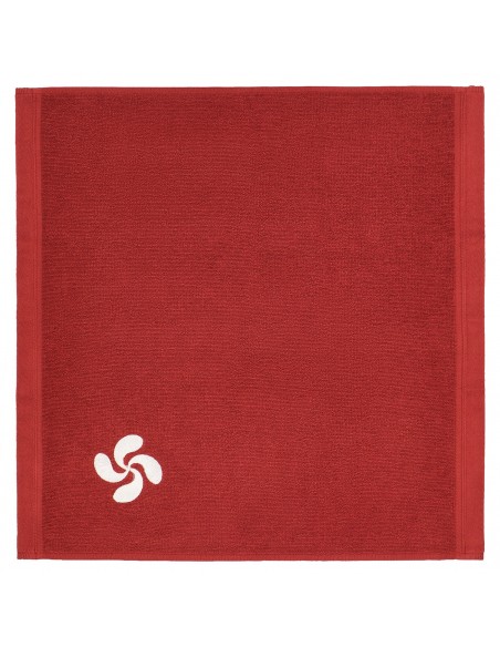 Toalla de mano de rizo bordada